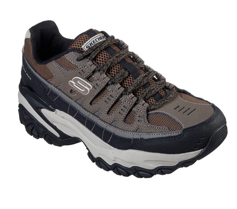 Skechers Energy - After Burn M. Fit Max - Mens Sneakers Black [AU-AG3475]